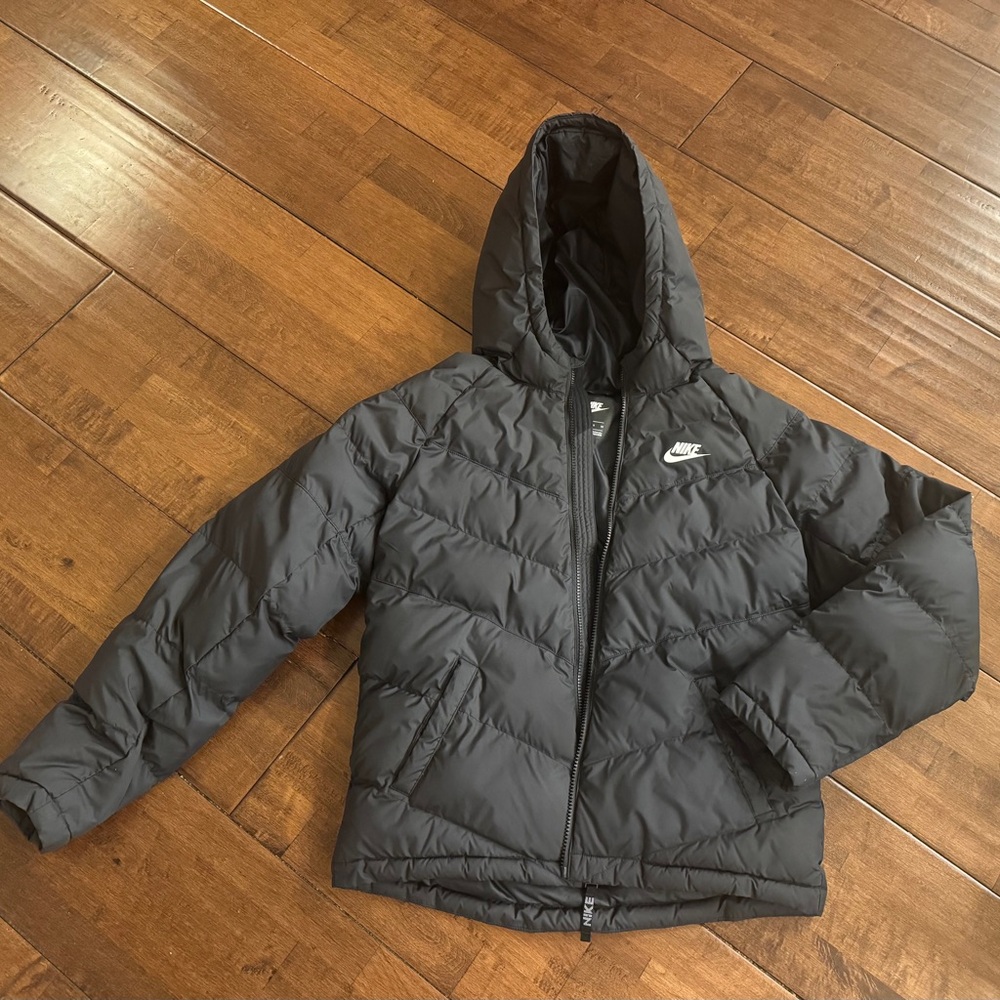 Nike Kids Black Puffer Jacket